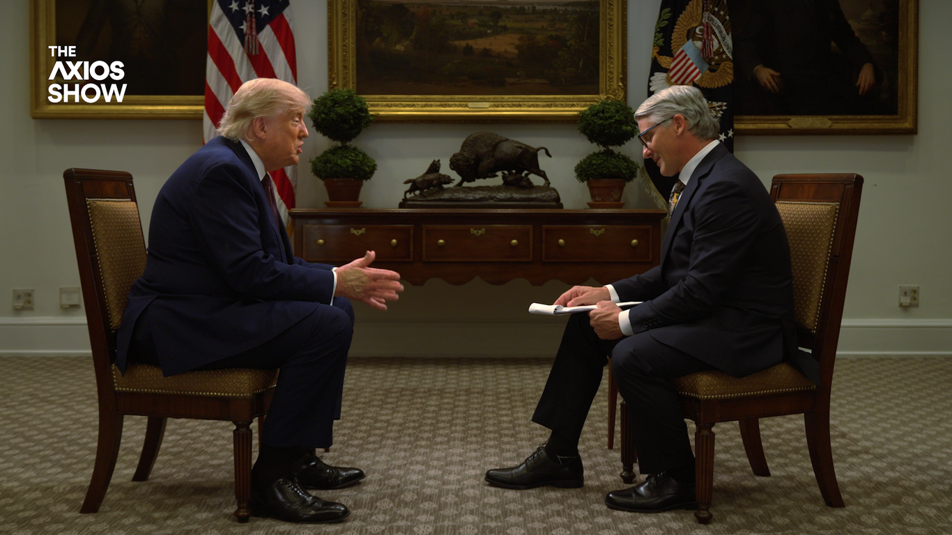WATCH: President Trump discusses Iran, Cuba, Israel, AI, and influence on “The Axios Show” WATCH: President Trump discusses Iran, Cuba, Israel, AI, and influence on “The Axios Show”