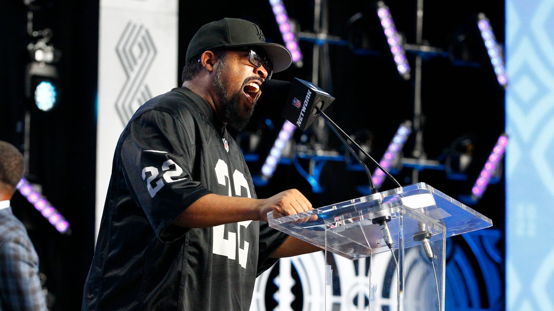 Ice Cube at the NFL Draft