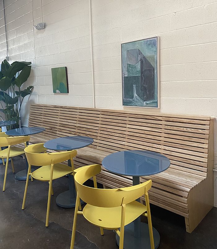 free range brewing camp north end interior