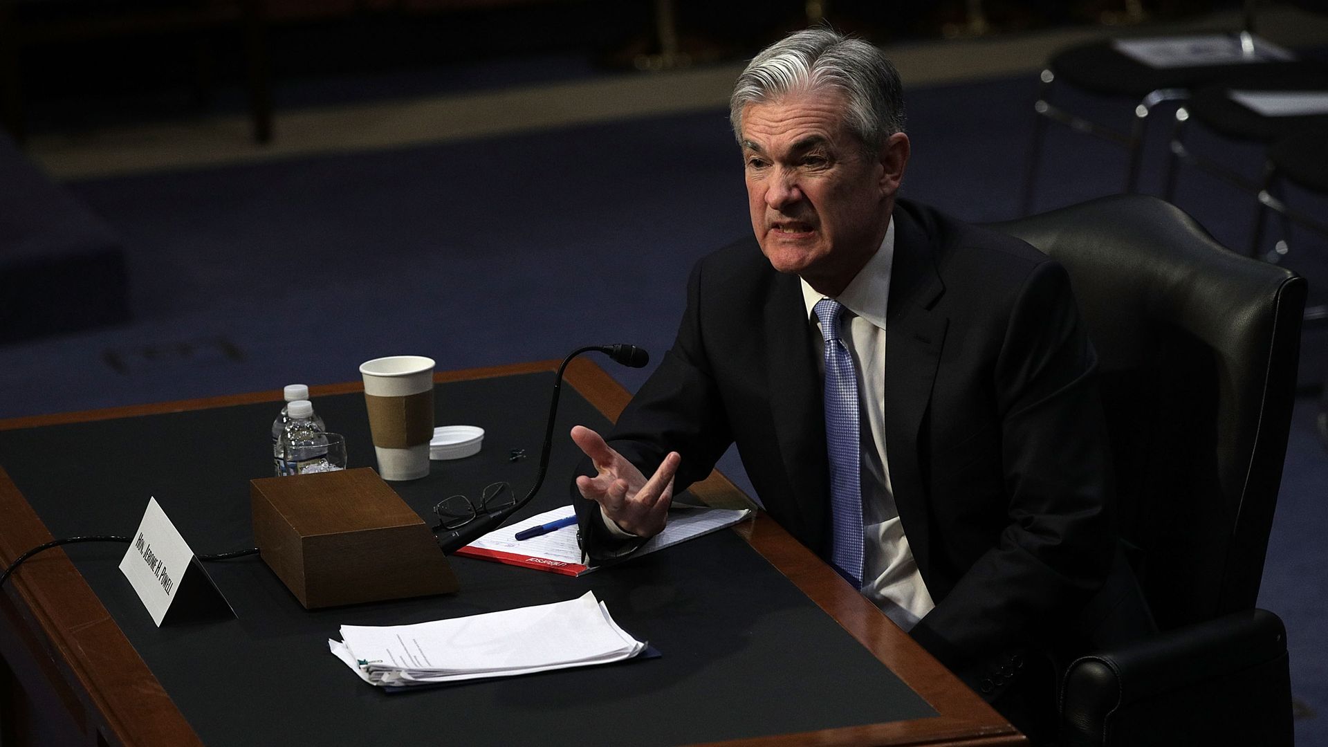 The new Fed Chair Jerome Powell.