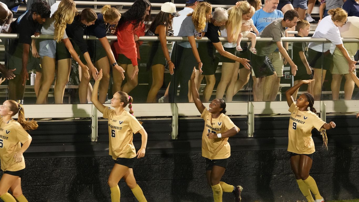 Vandy soccer makes history with No. 1 ranking