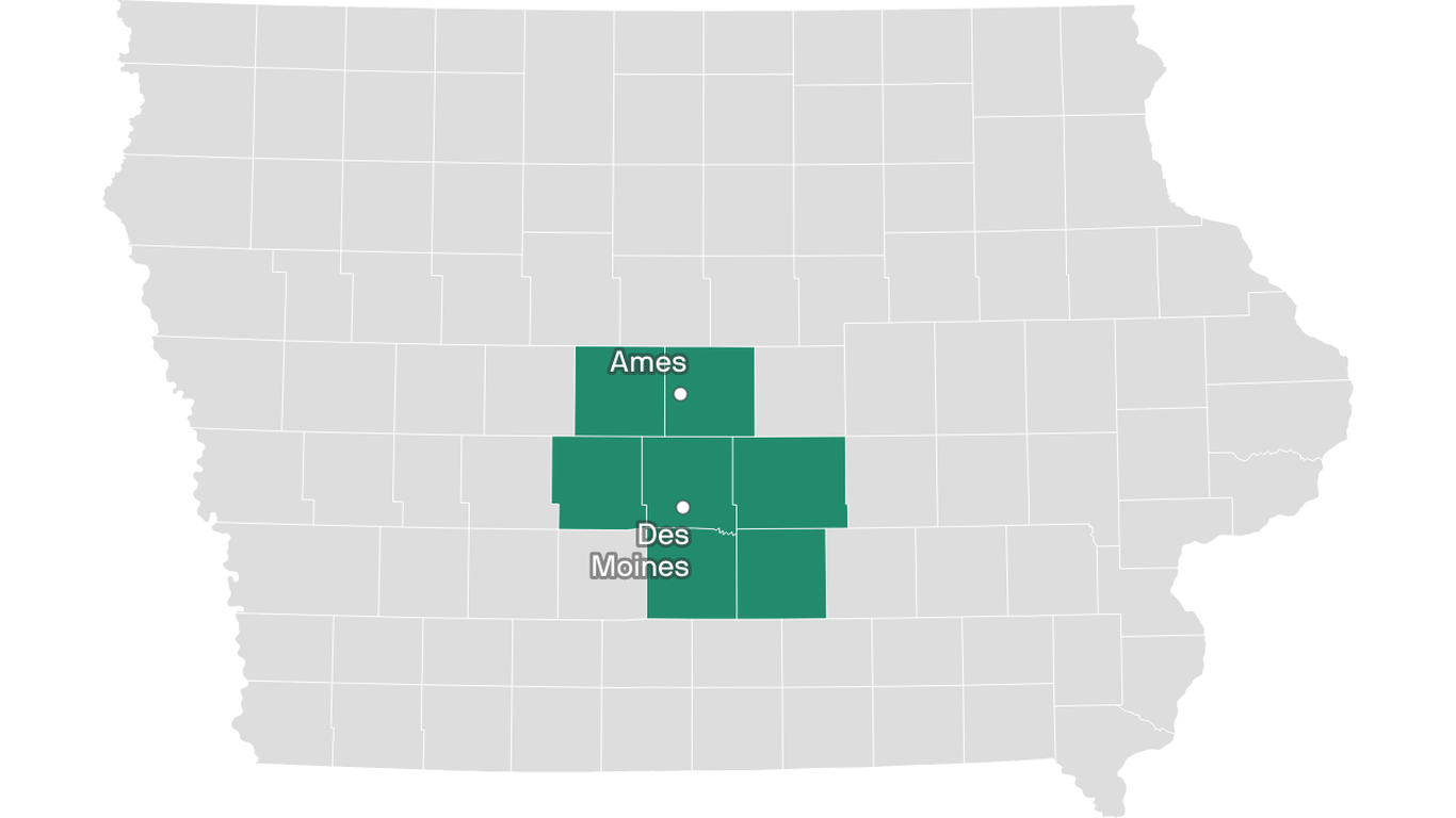 Des Moines metro counties form Economic Development District Axios