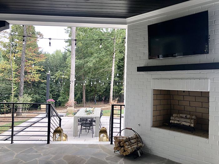 Style Hostess Home Tour outdoor living room