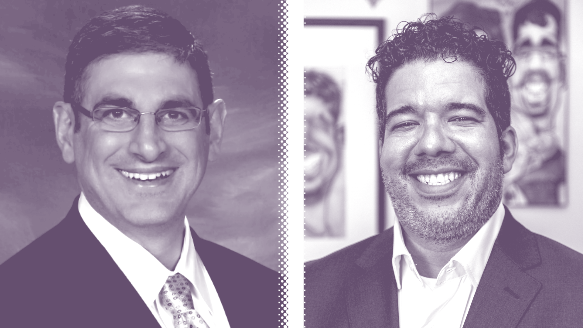 Photo illustration of Jason Benell and Joe Gatto.