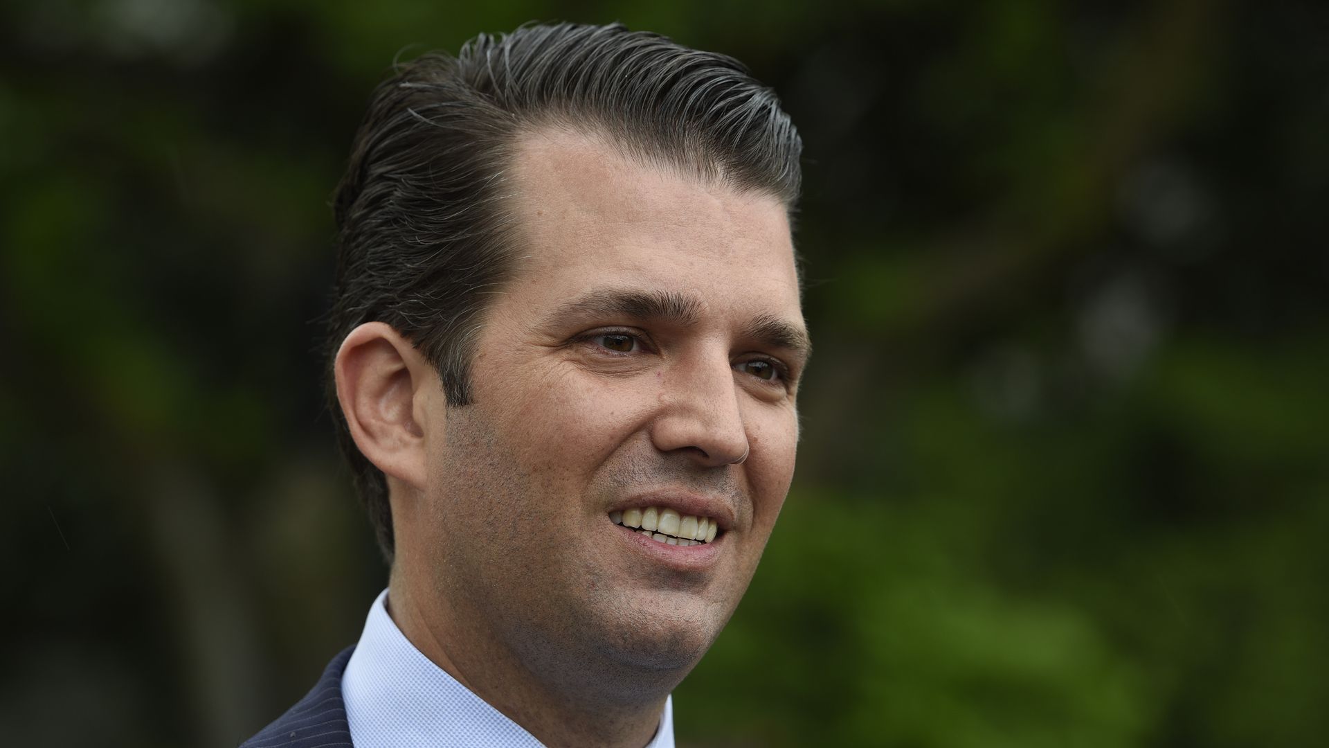 Donald Trump Jr. won't rule out running for office.