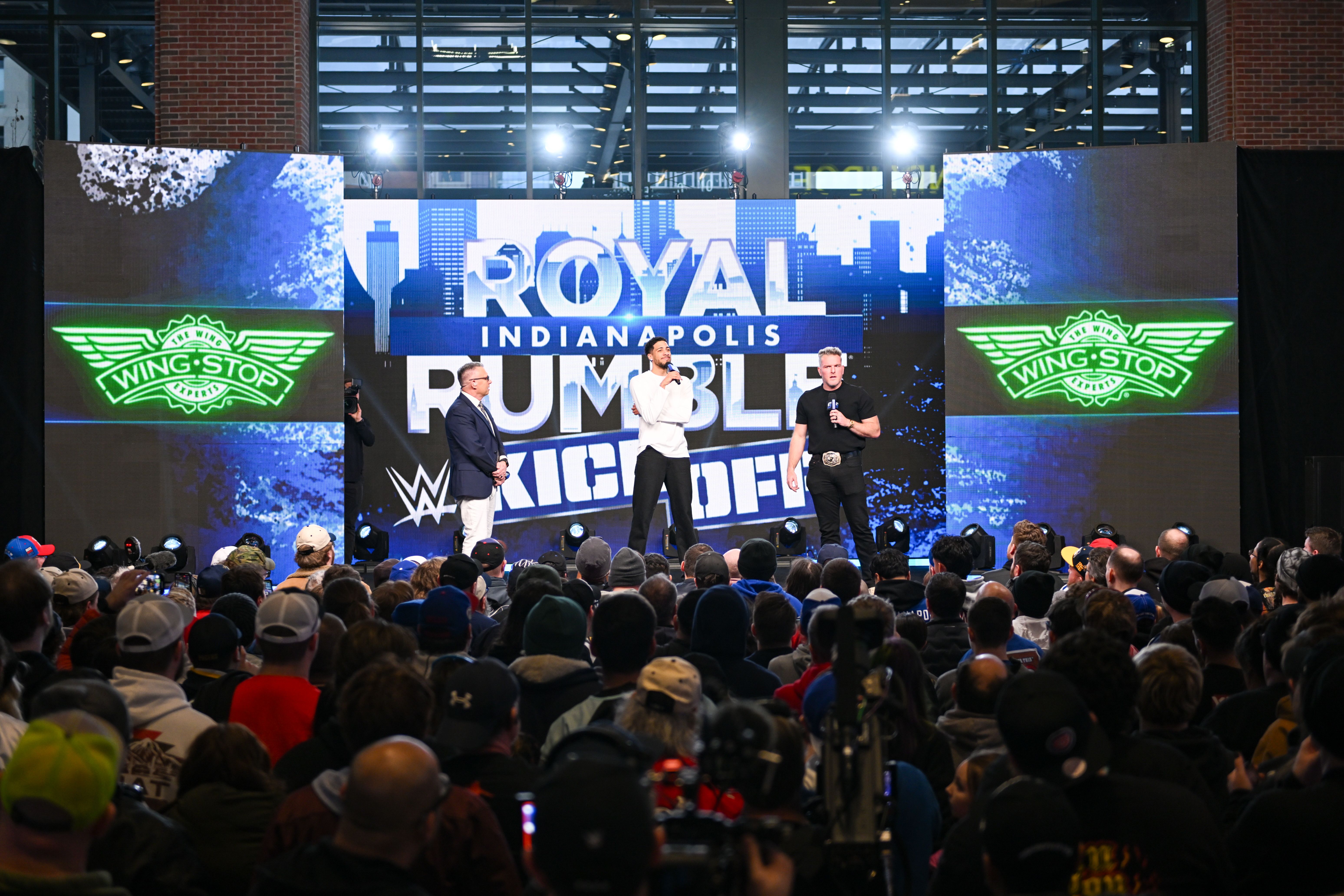 WWE community celebration in Indianapolis 