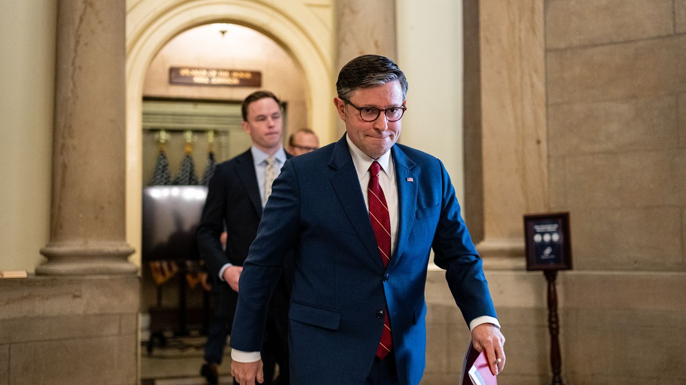 Scoop: Mike Johnson wants changes after being outflanked on Epstein files