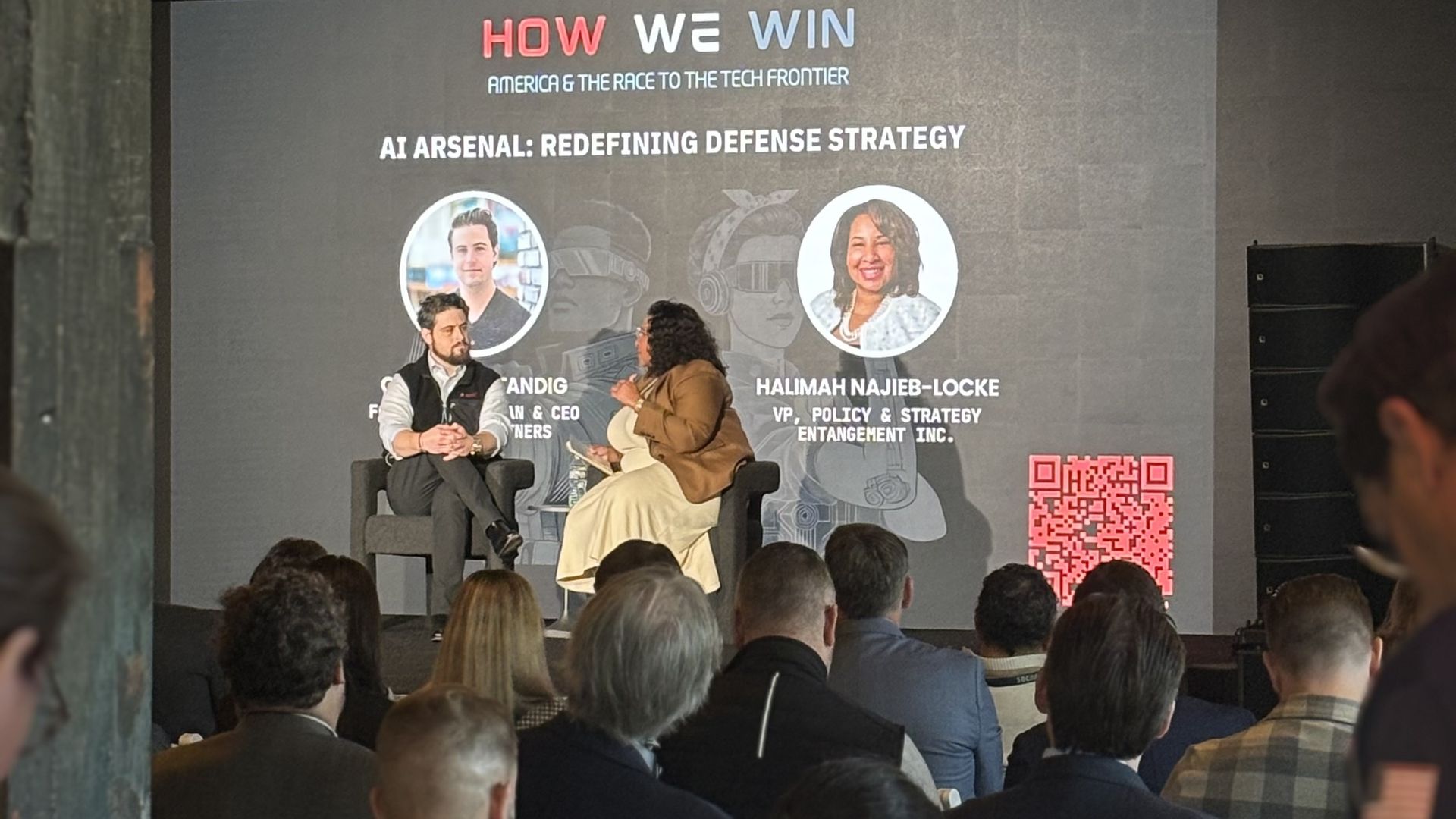 A panel discussion at Station DC's summit