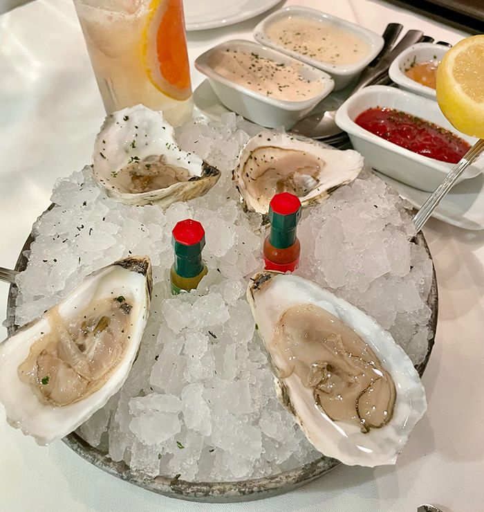oysters at steak 48 in charlotte