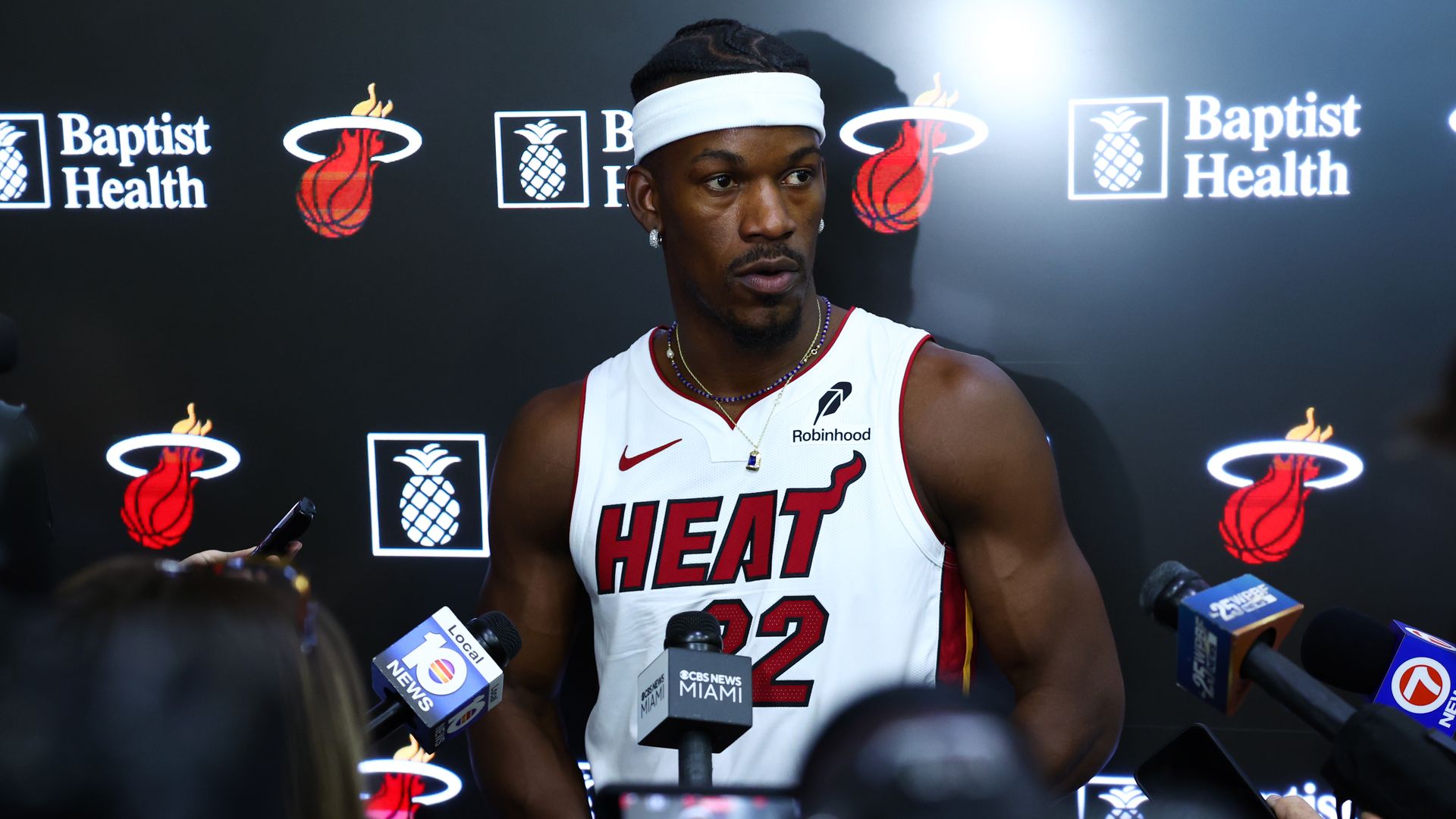 Jimmy Butler at 2024 media day: He showed up as himself - Axios Miami, image size:1920x1080