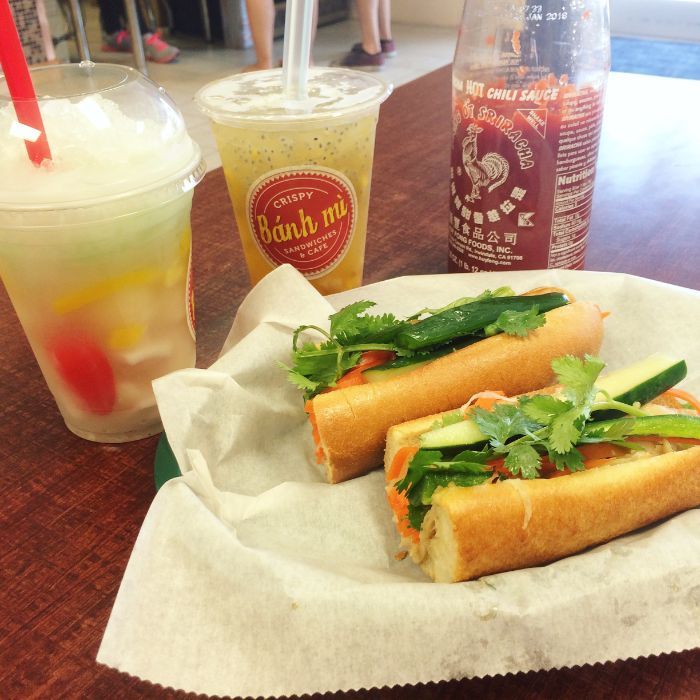 crispy banh mi