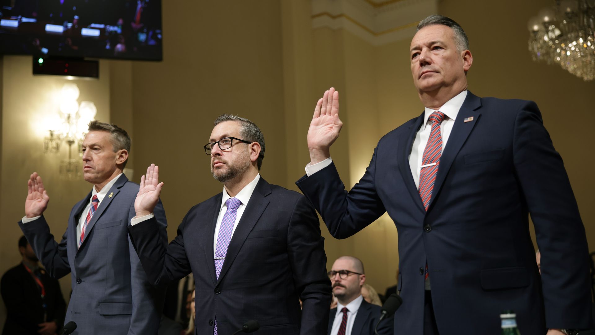 The heads of President Trump's immigration enforcement agencies testify before the House Homeland Security Committee.