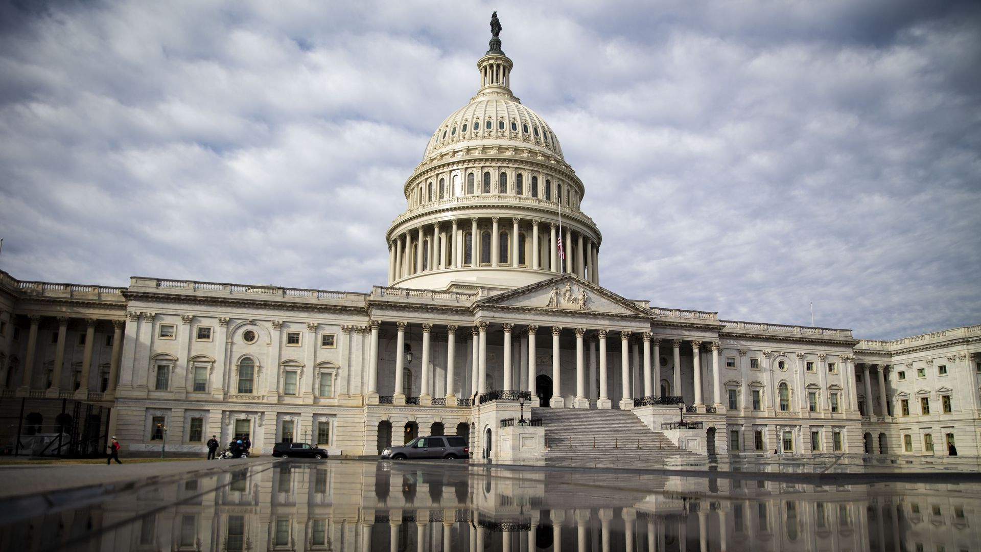The U.S Capitol building.