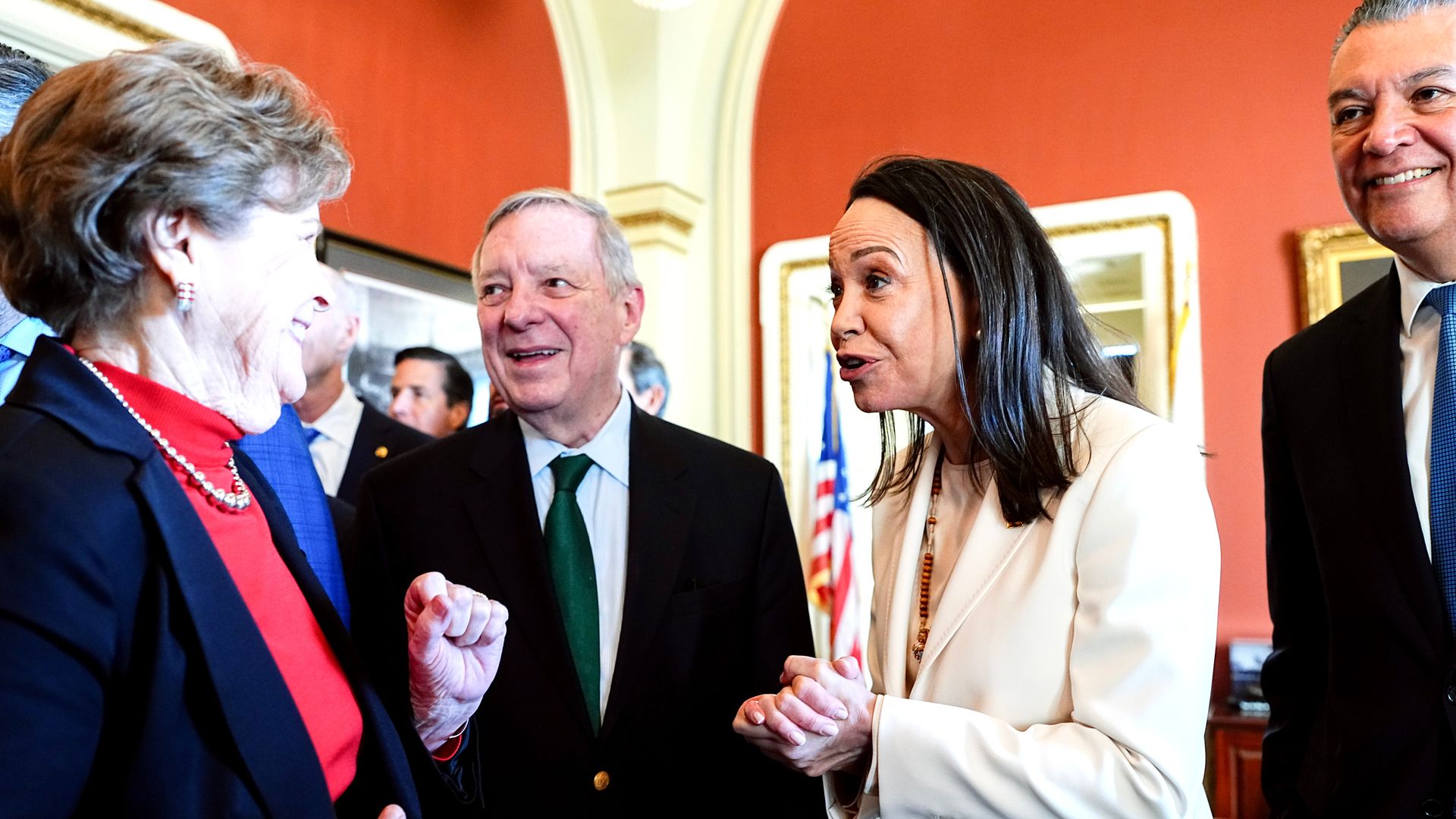 This is Machado with senators