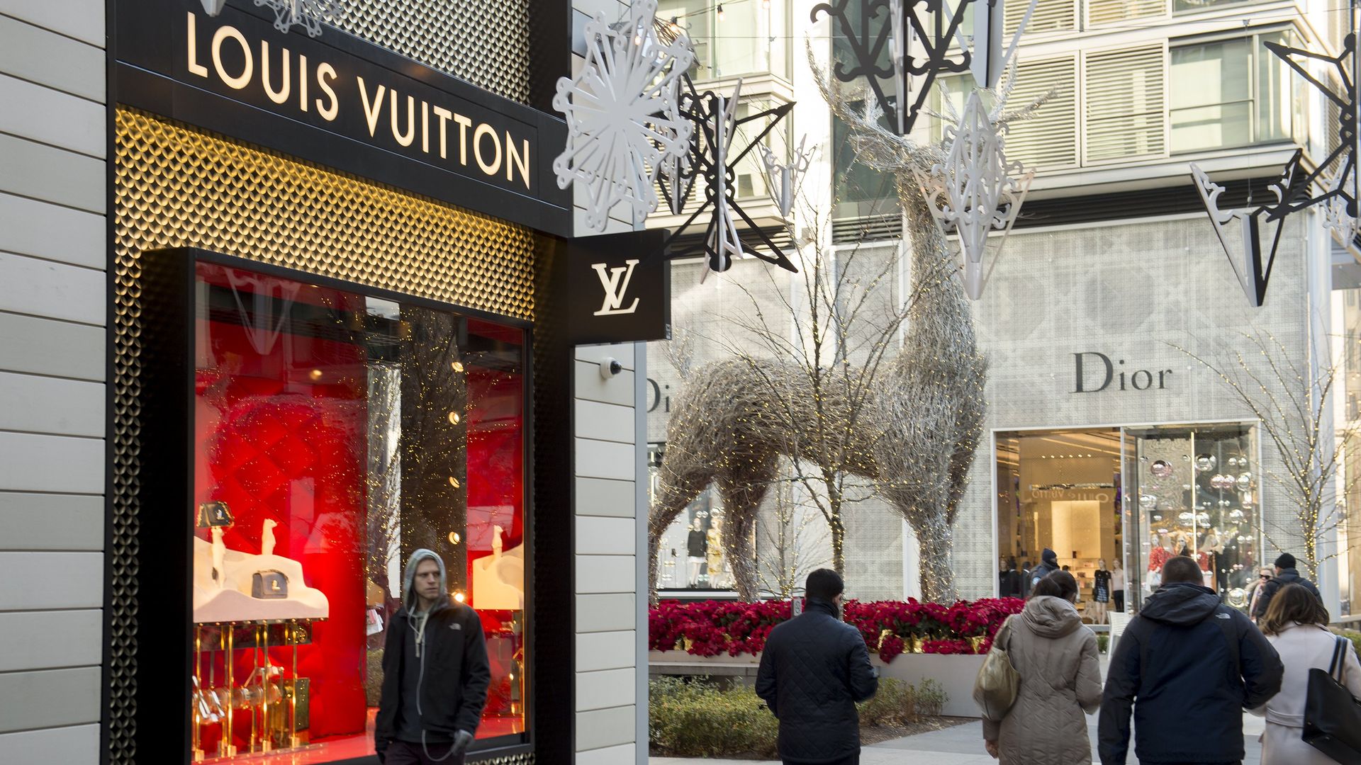 Luxury designer stores at CityCenter