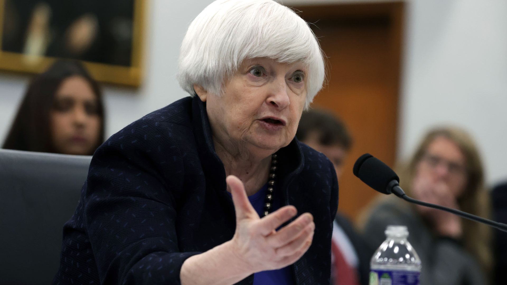 Janet Yellen testifies before Congress.