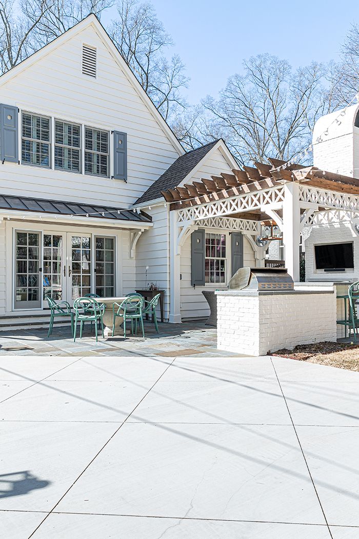 Katrina Hutchins Home Tour backyard