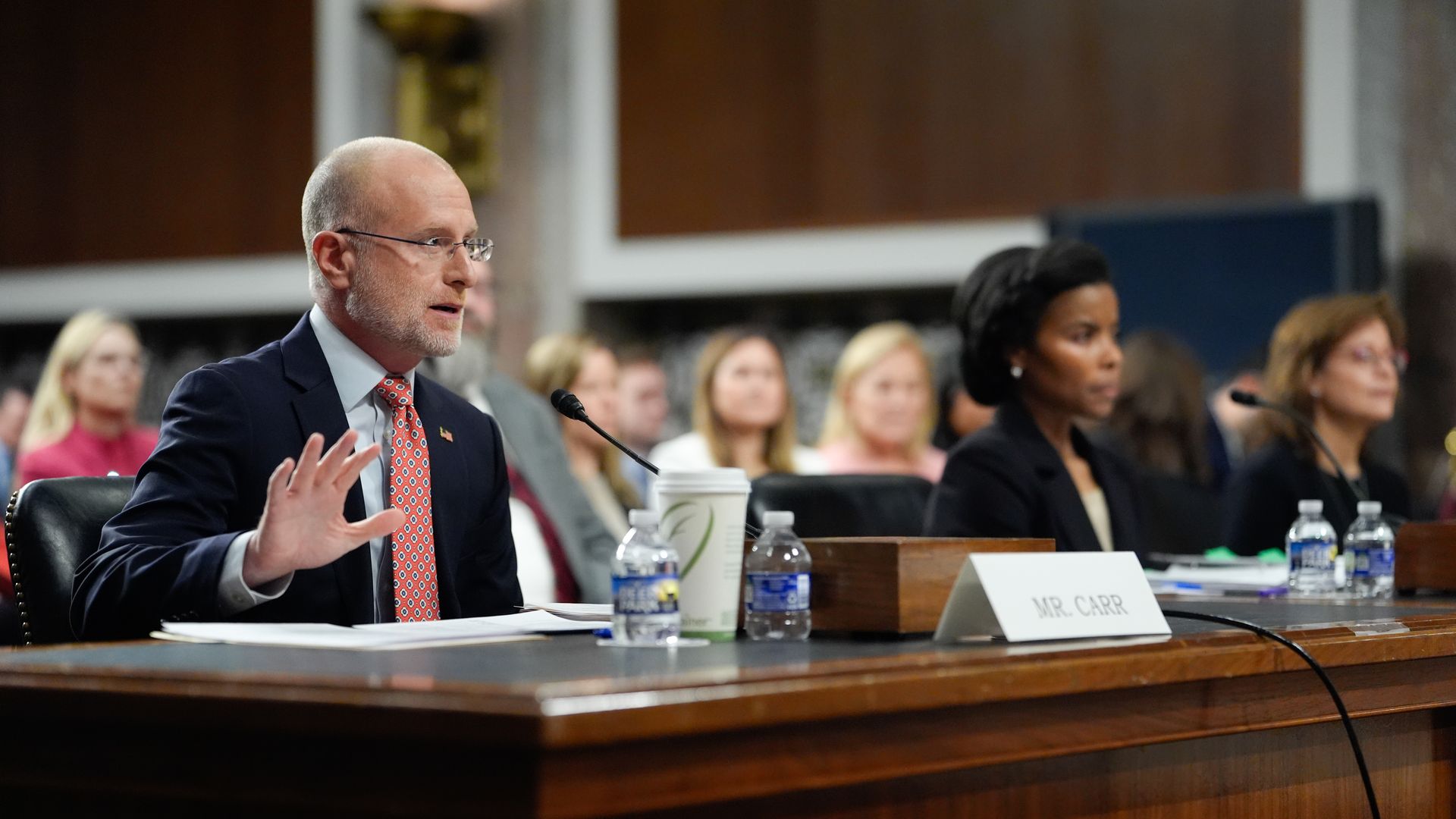 Brendan Carr during Senate testimony