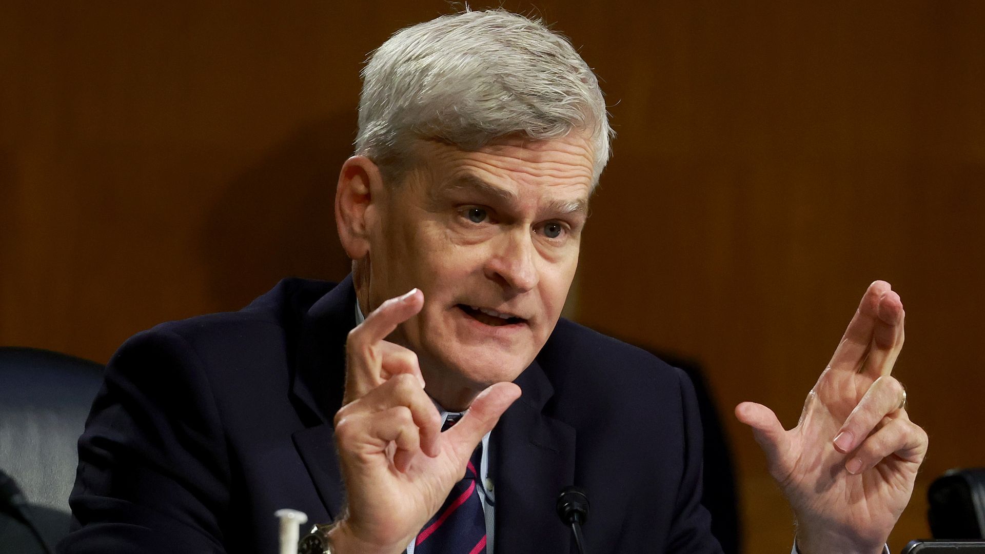 Senator Bill Cassidy speaks at a hearing
