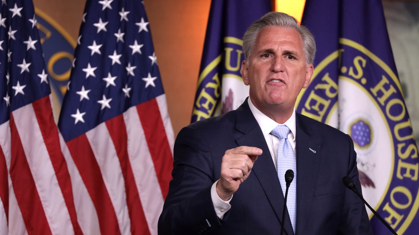 Why McCarthy is staying silent on the bipartisan infrastructure bill thumbnail