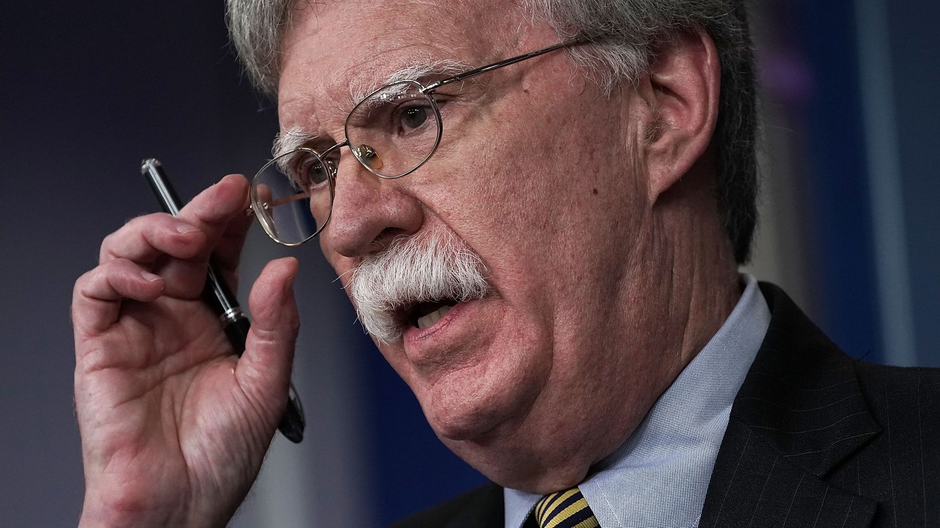 John Bolton says he's looking at new measures targeting the Venezuelan president's financial wherewithal.
