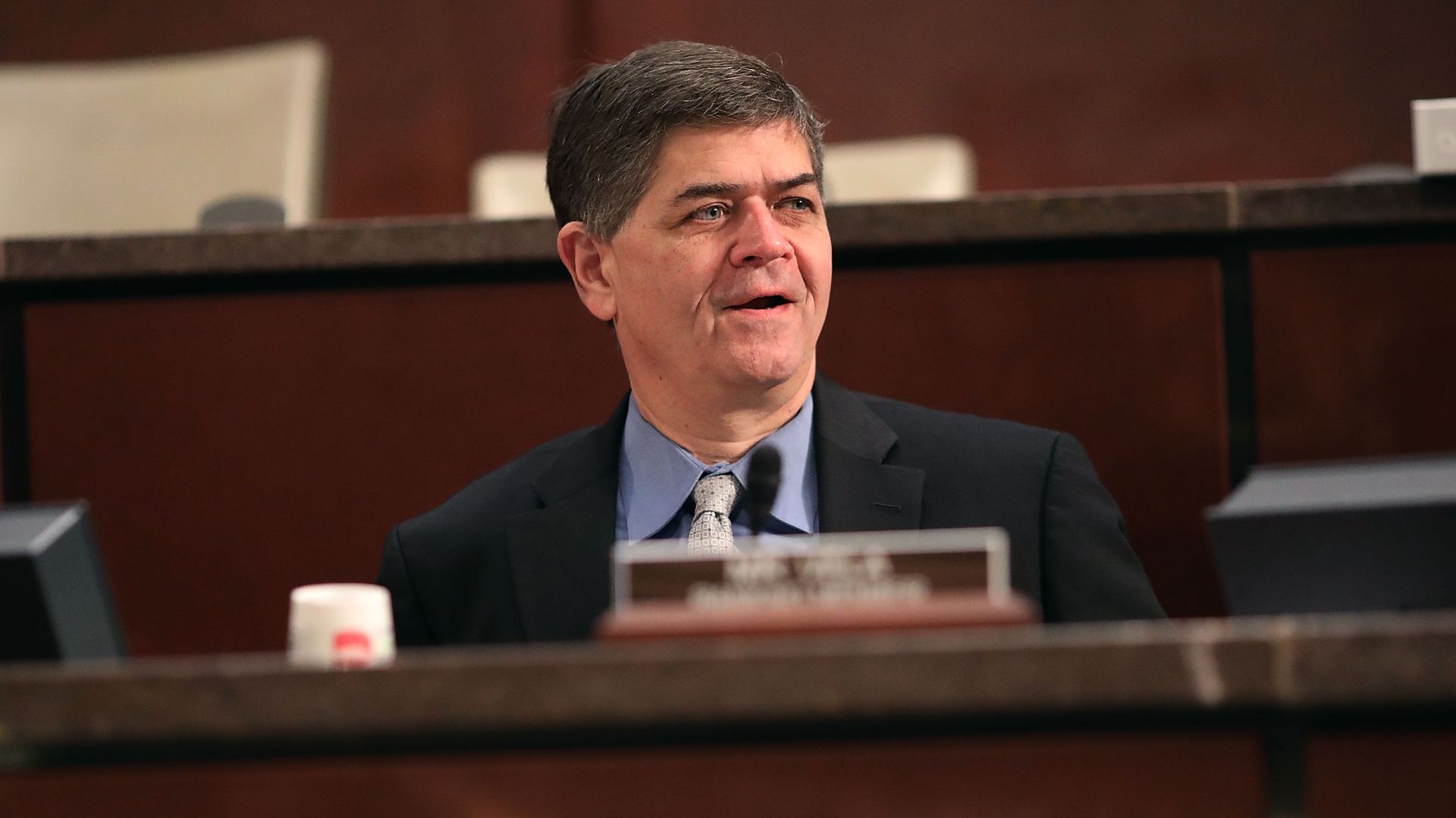 Rep. Filemon Vela is seen during a congressional hearing.