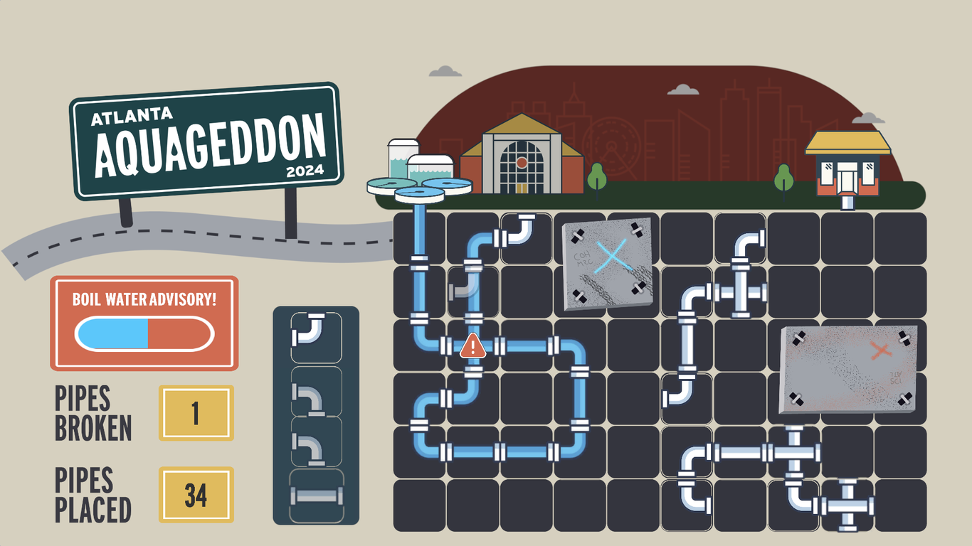 Atlanta's water shortage has a video game