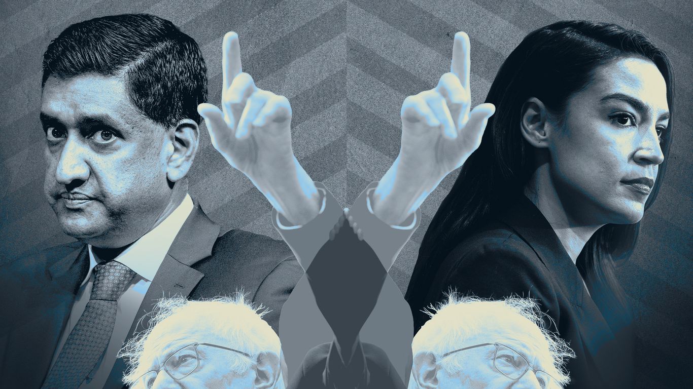 Khanna and AOC battle is "Old Bernie" vs. "New Bernie"