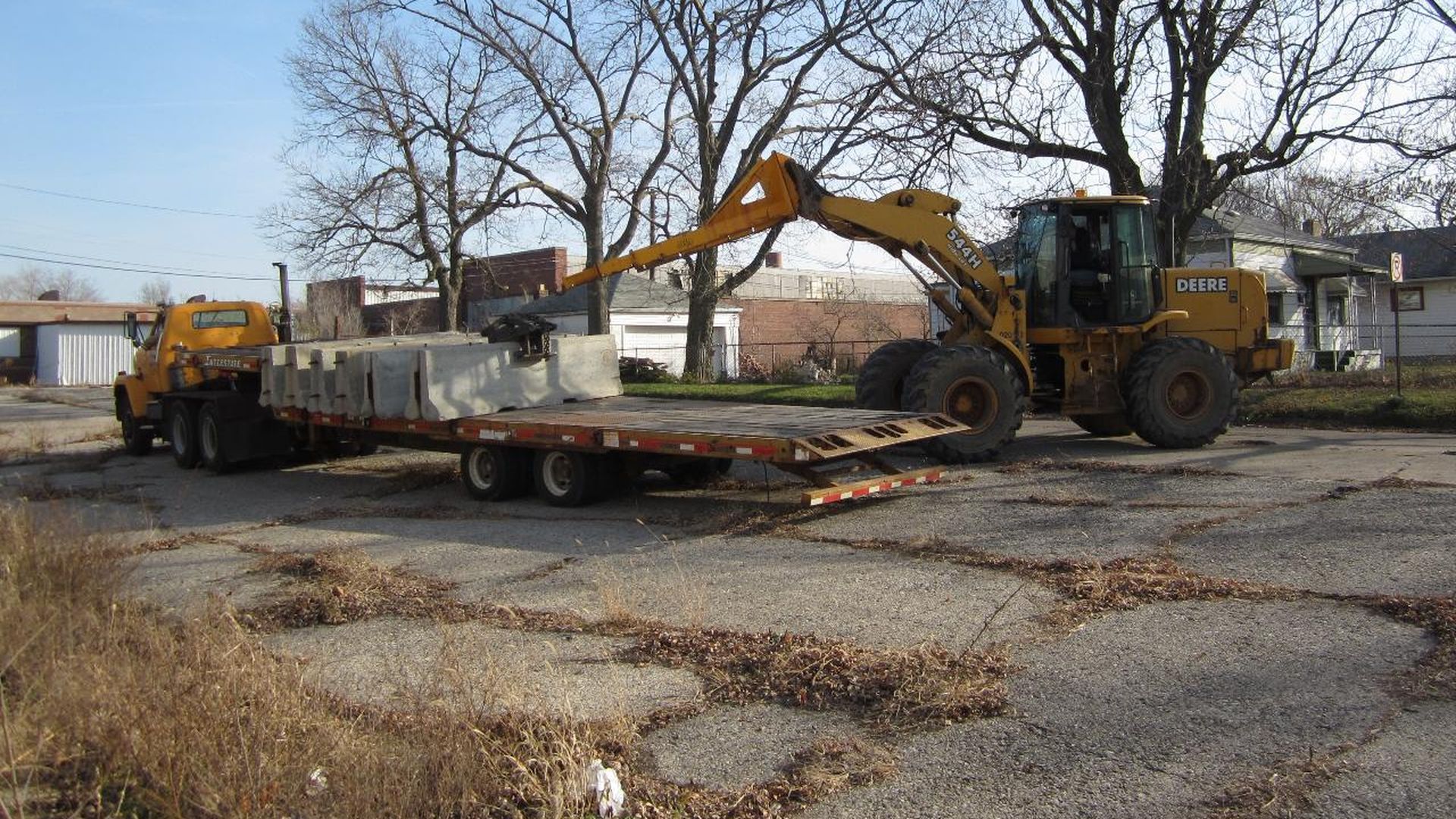 Cleanup of the Carrier-Bryant site in fall 2012