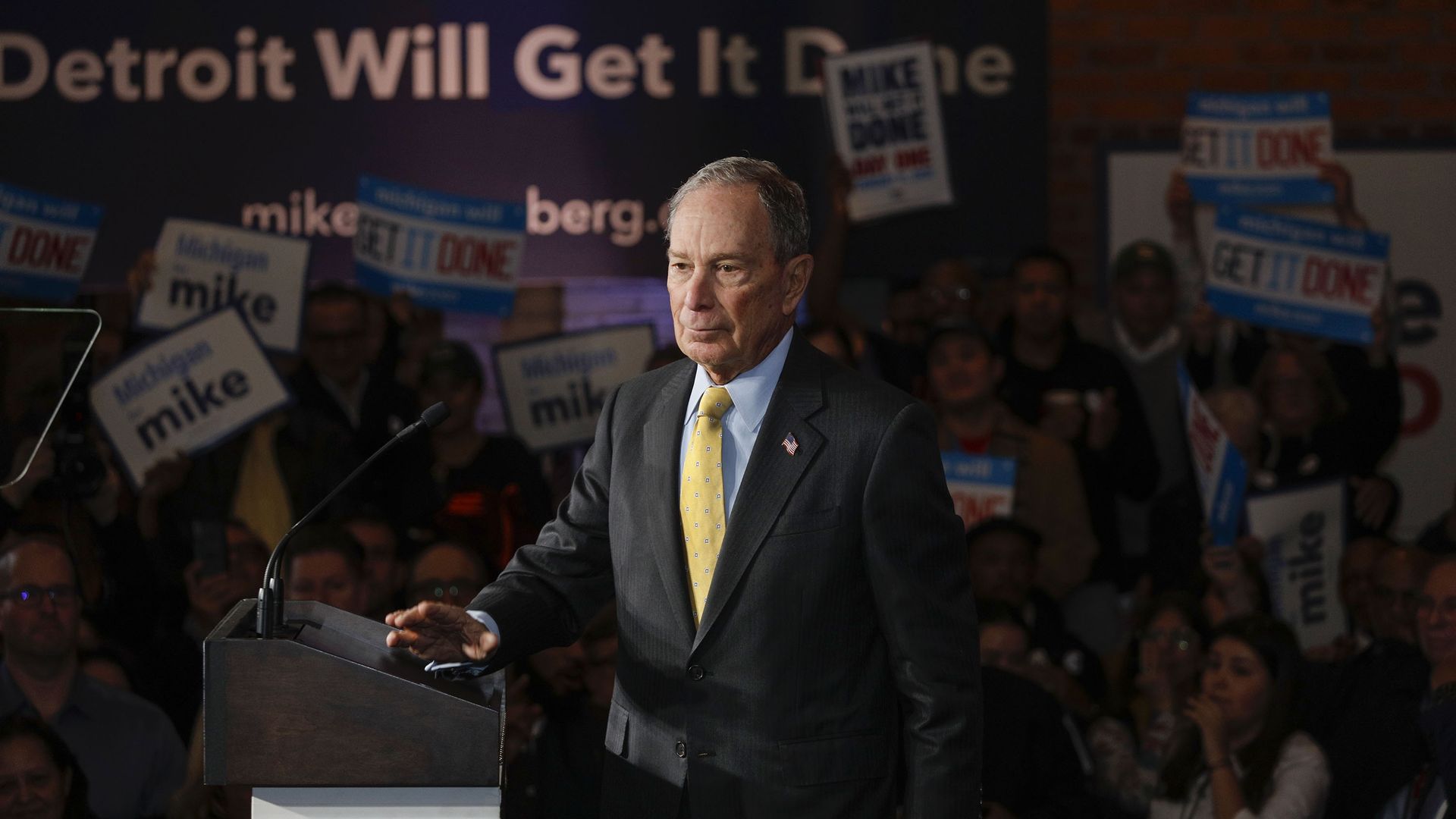 Billionaire Mike Bloomberg