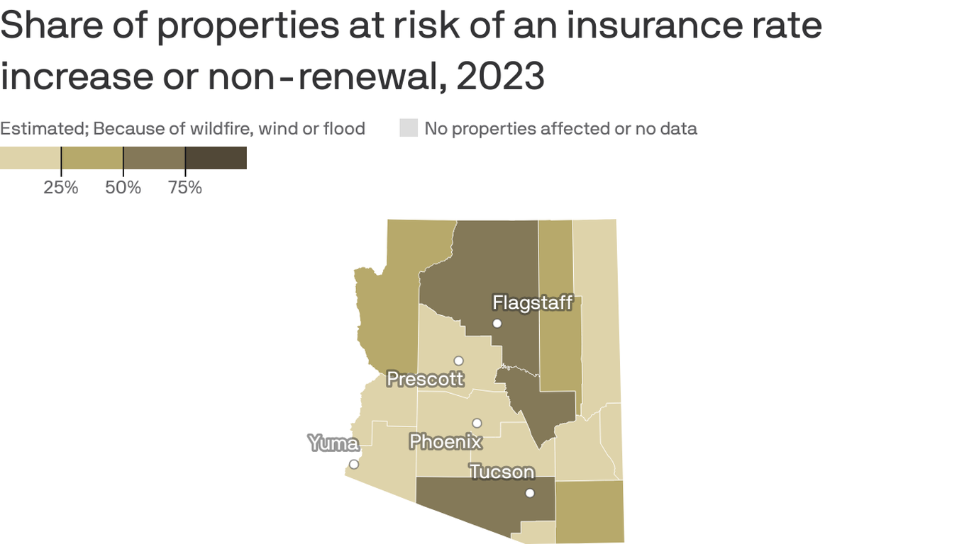 Enhanced Risk For Arizona Wildfire risk could make home insurance more expensive in Arizona ...