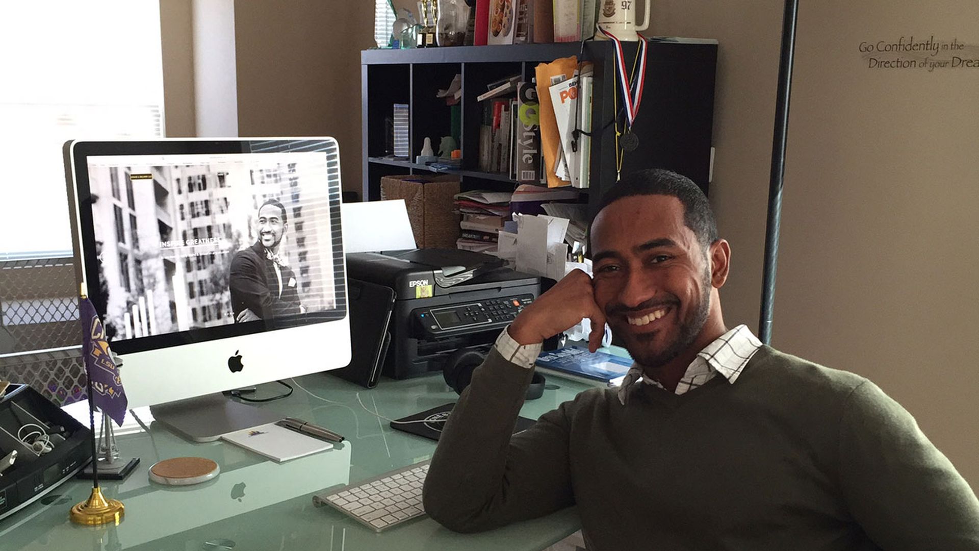 Work life of Carlos Davis, CEO of Stand & Deliver, LLC Axios Charlotte