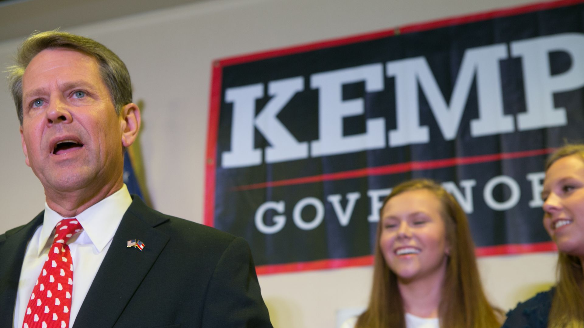 Georgia’s Secretary of State Brian Kemp. Photo: Jessica McGowan/Getty Images