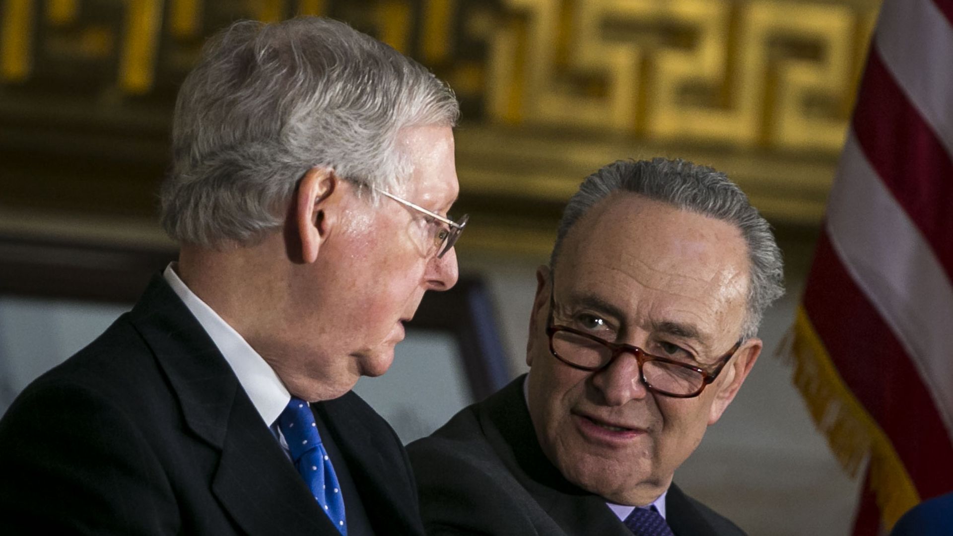 Mitch McConnell and Chuck Schumer