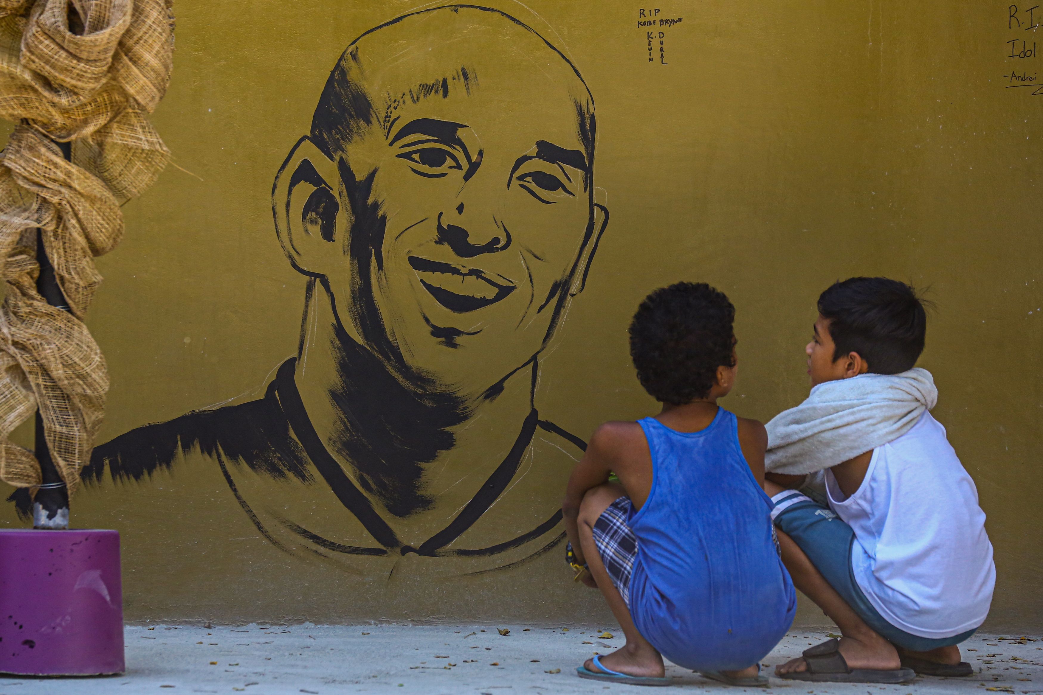 Kobe mural in the Philippines