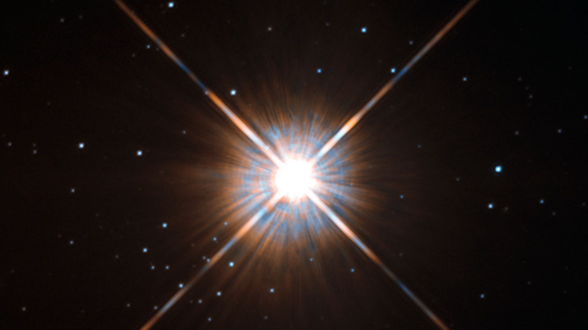 Proxima Centauri seen by the Hubble Space Telescope. Photo: NASA/ESA