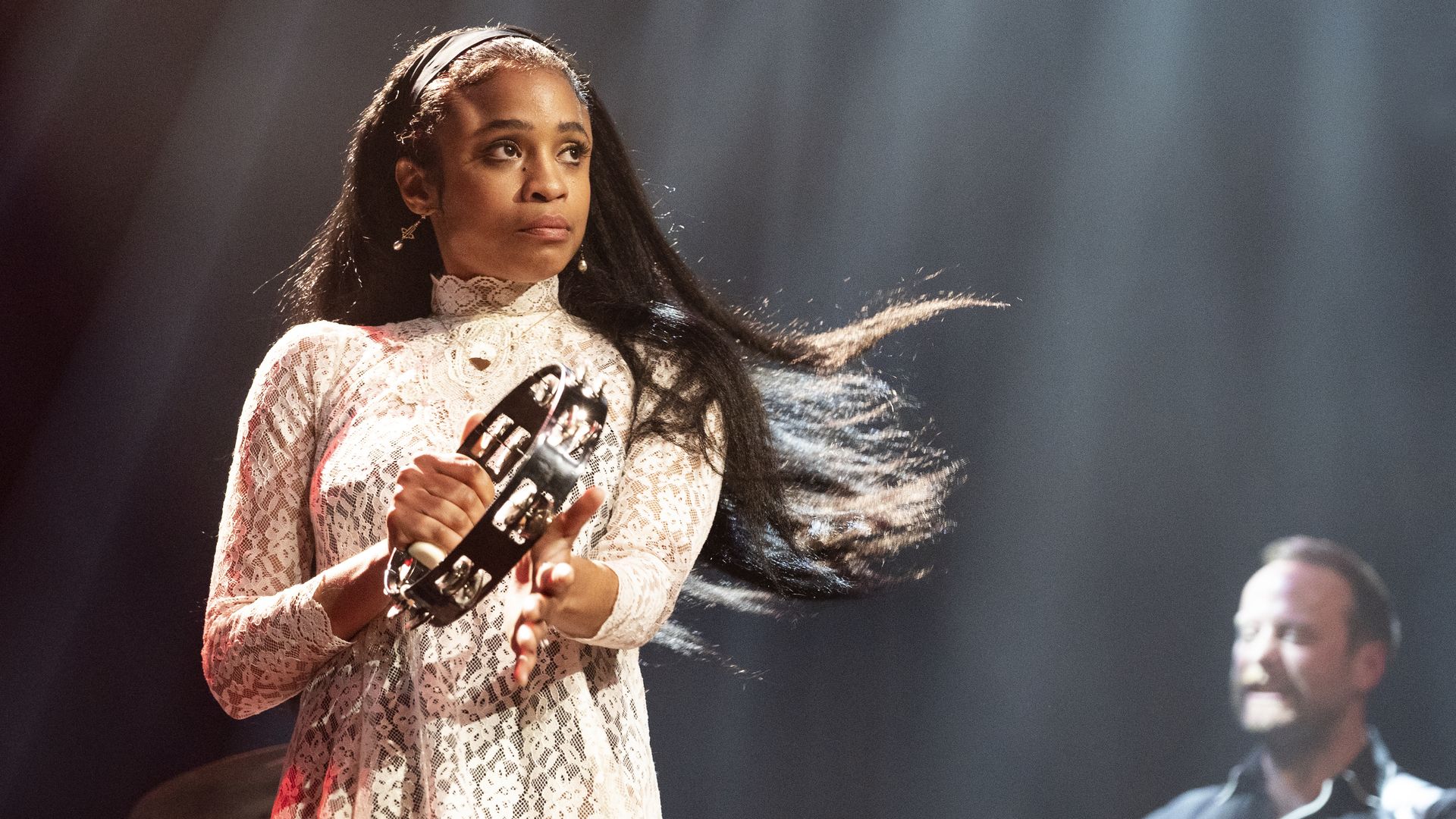 Adia Victoria performs at Ryman Auditorium on October 24, 2021