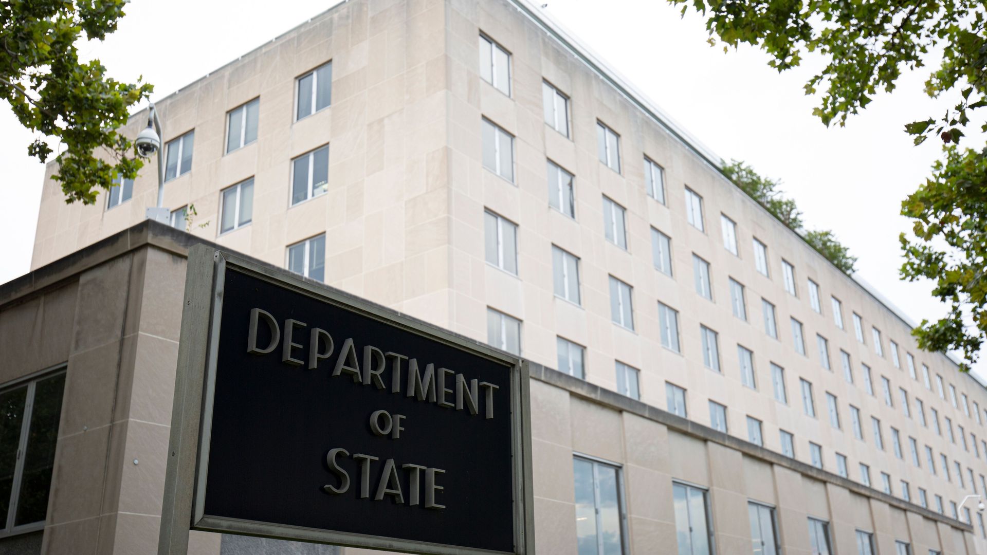 State Department building. 