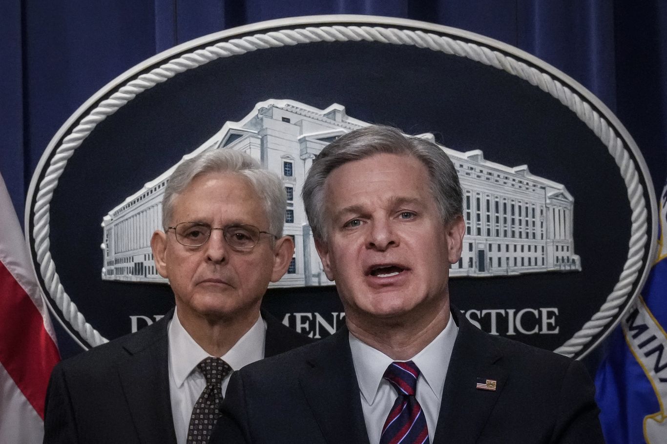 GOP-led panel set to grill top DOJ officials Garland and Wray