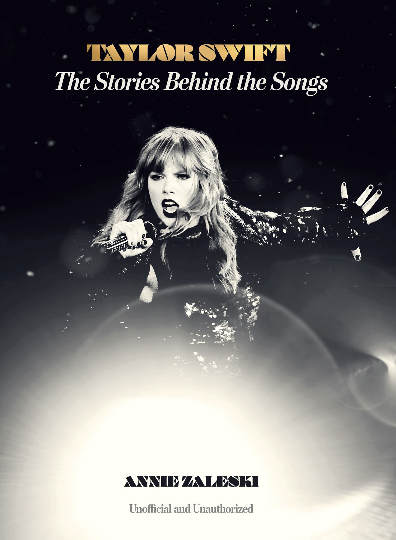 The cover of "The Story Behind the Songs" book on Taylor Swift.