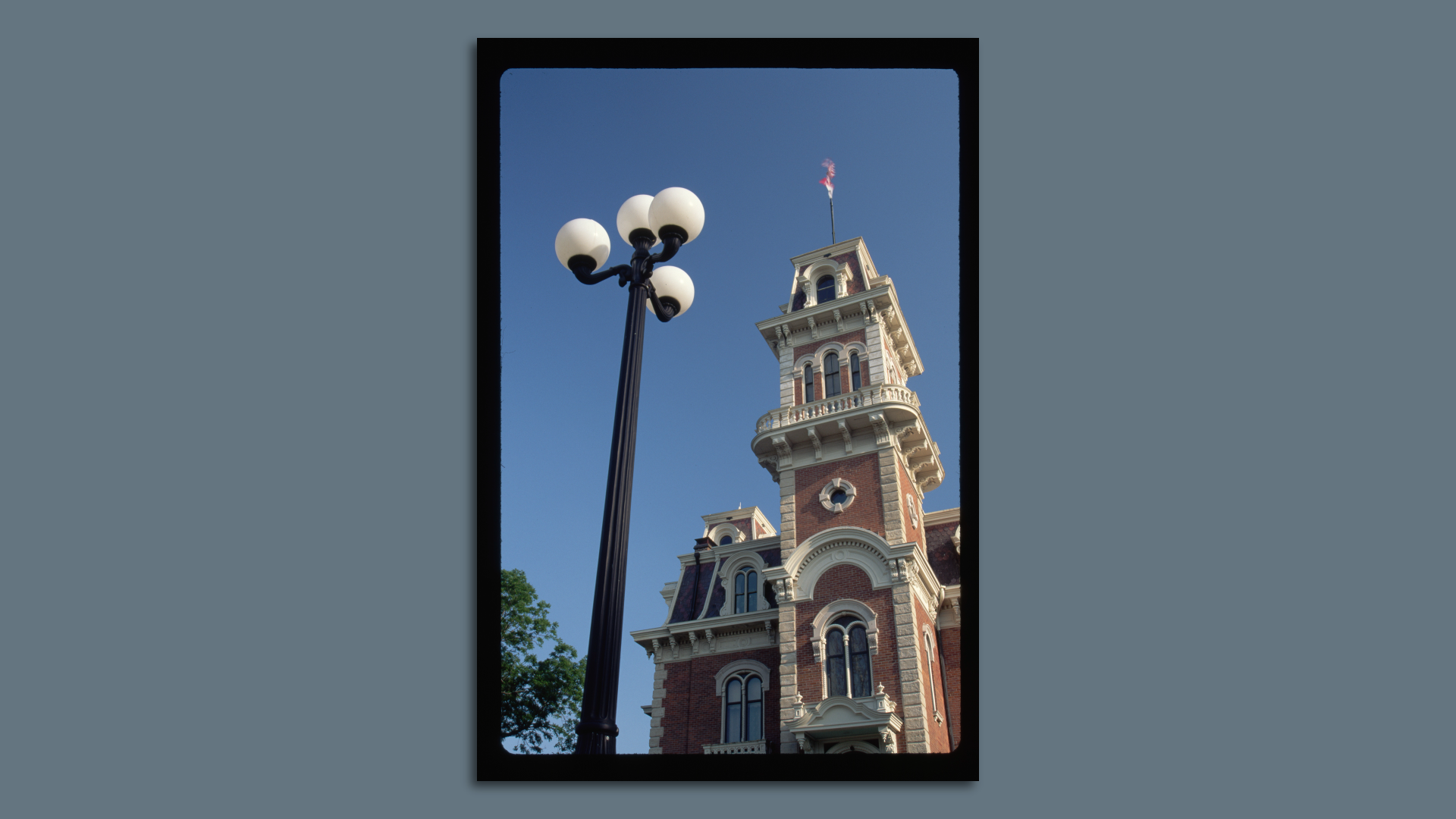 A photo of Terrace Hill.