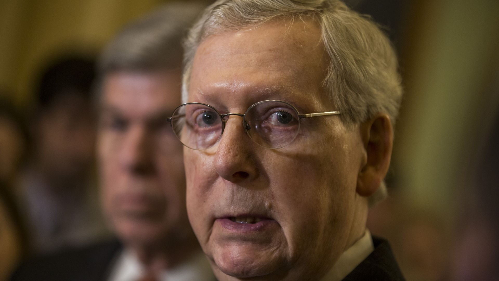 Senate majority leader Mitch McConnell