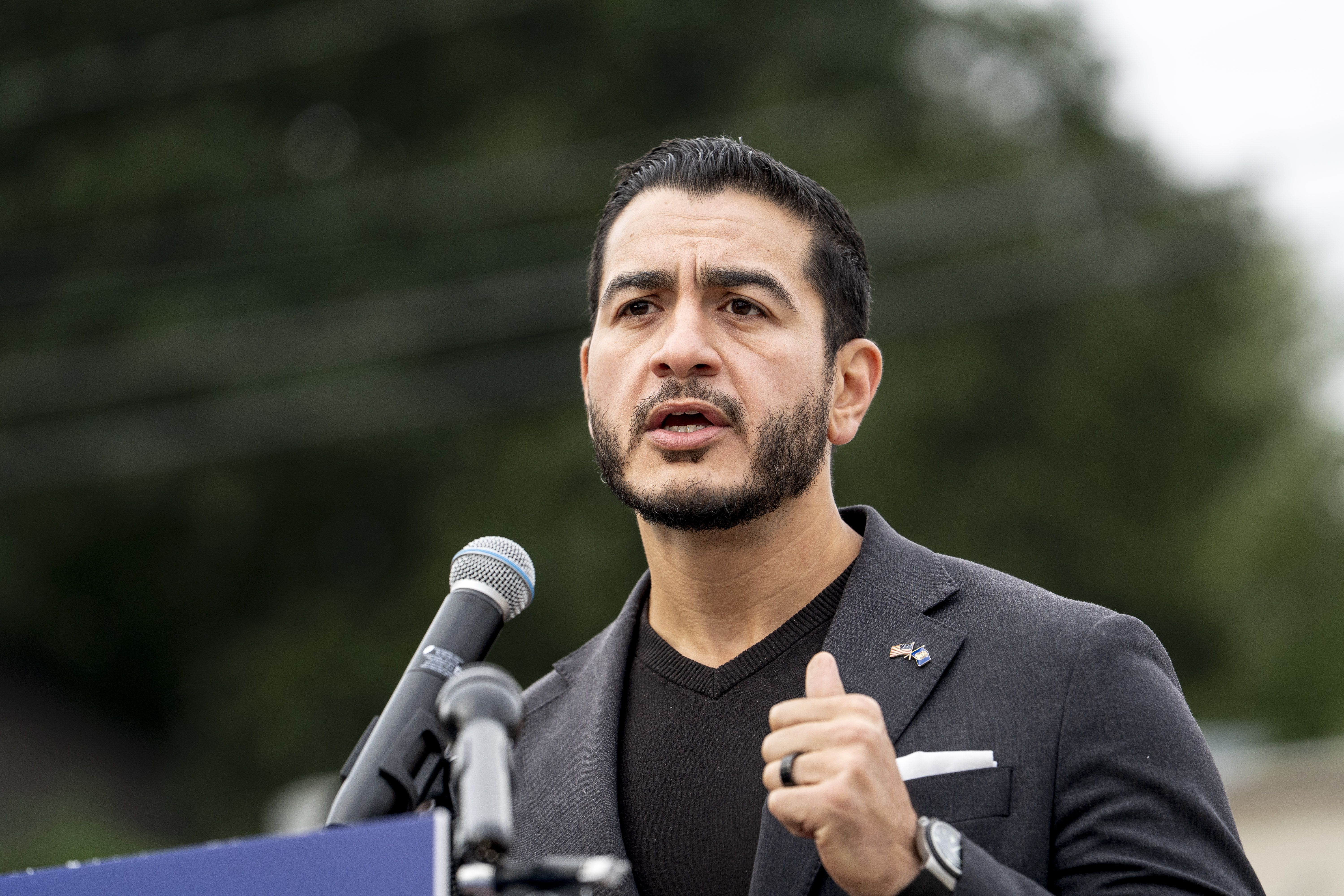 Democrats prod progressives to spend for El-Sayed
