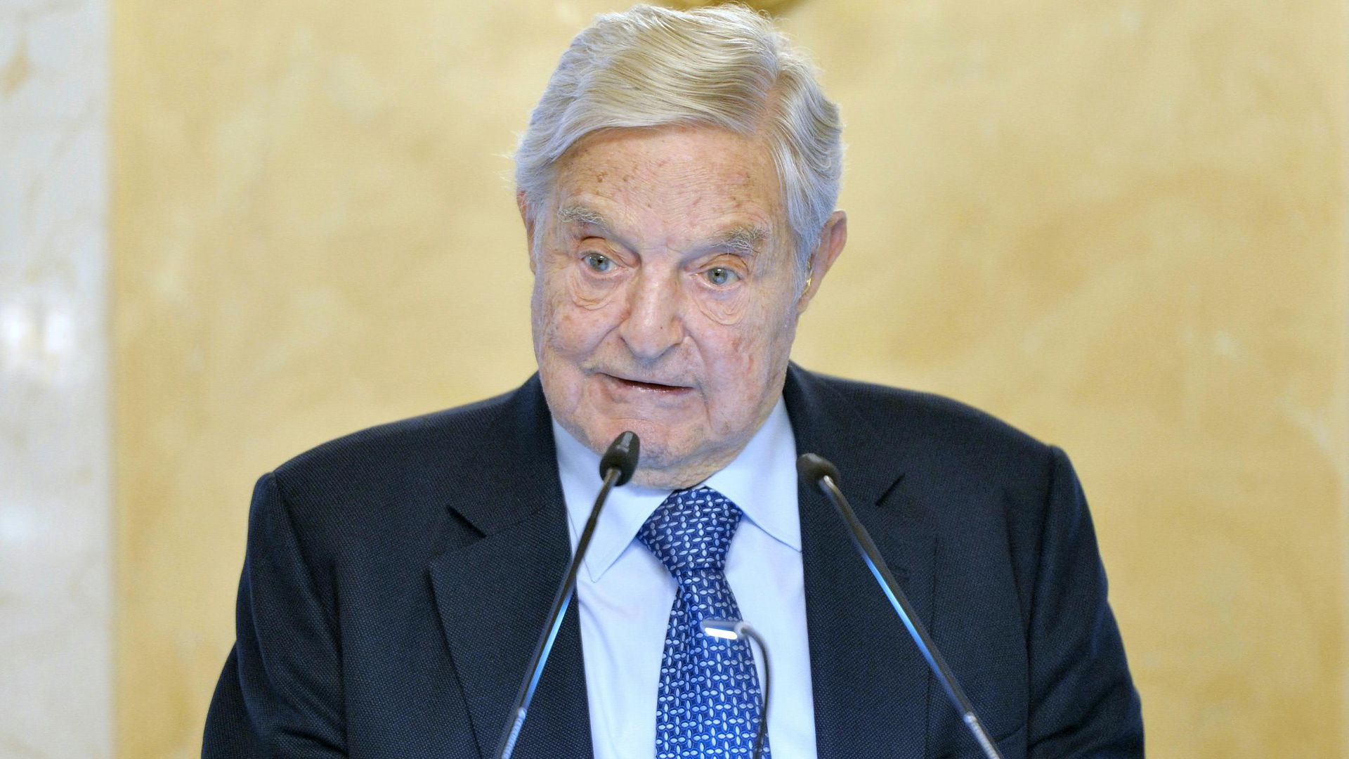 Billionaire and U.S. investor George Soros. 
