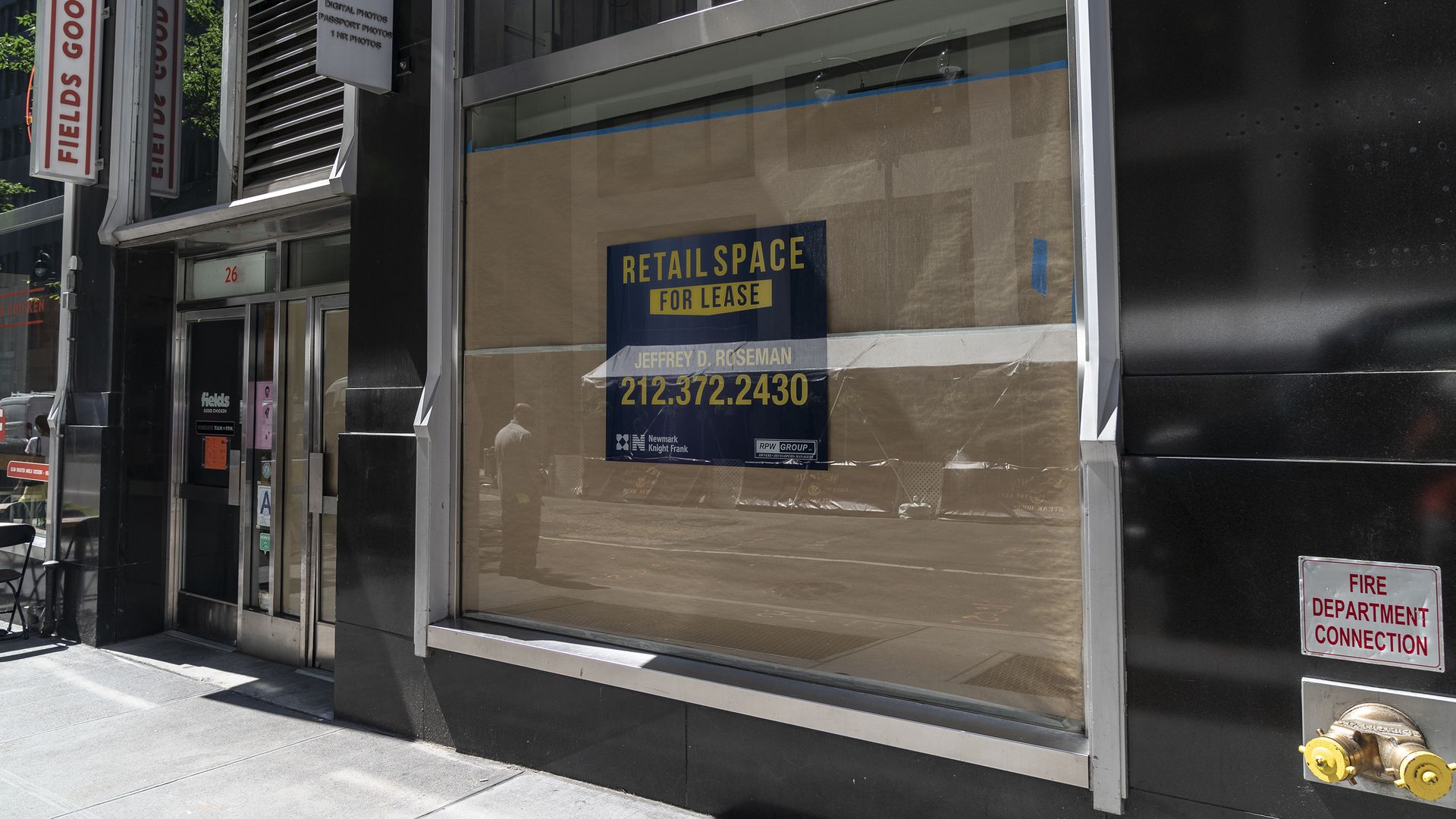 Real estate space.