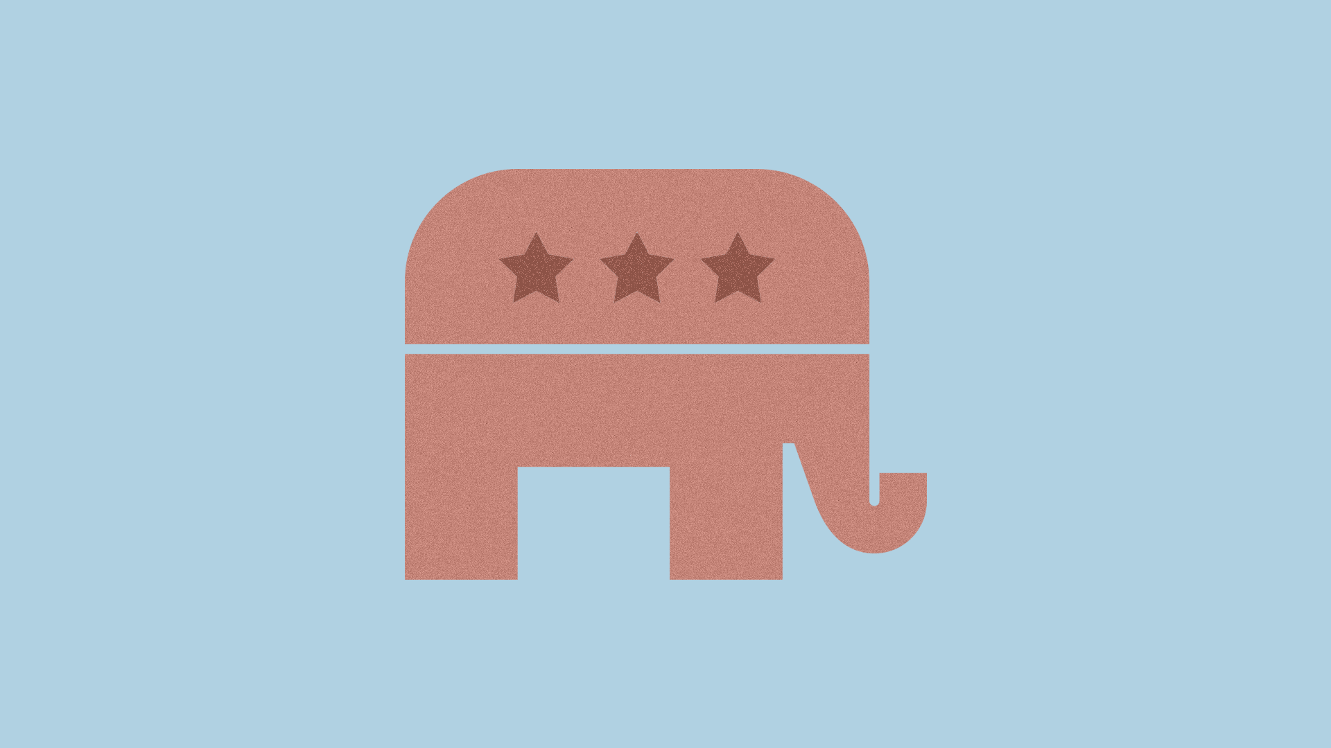 GOP symbol sweating