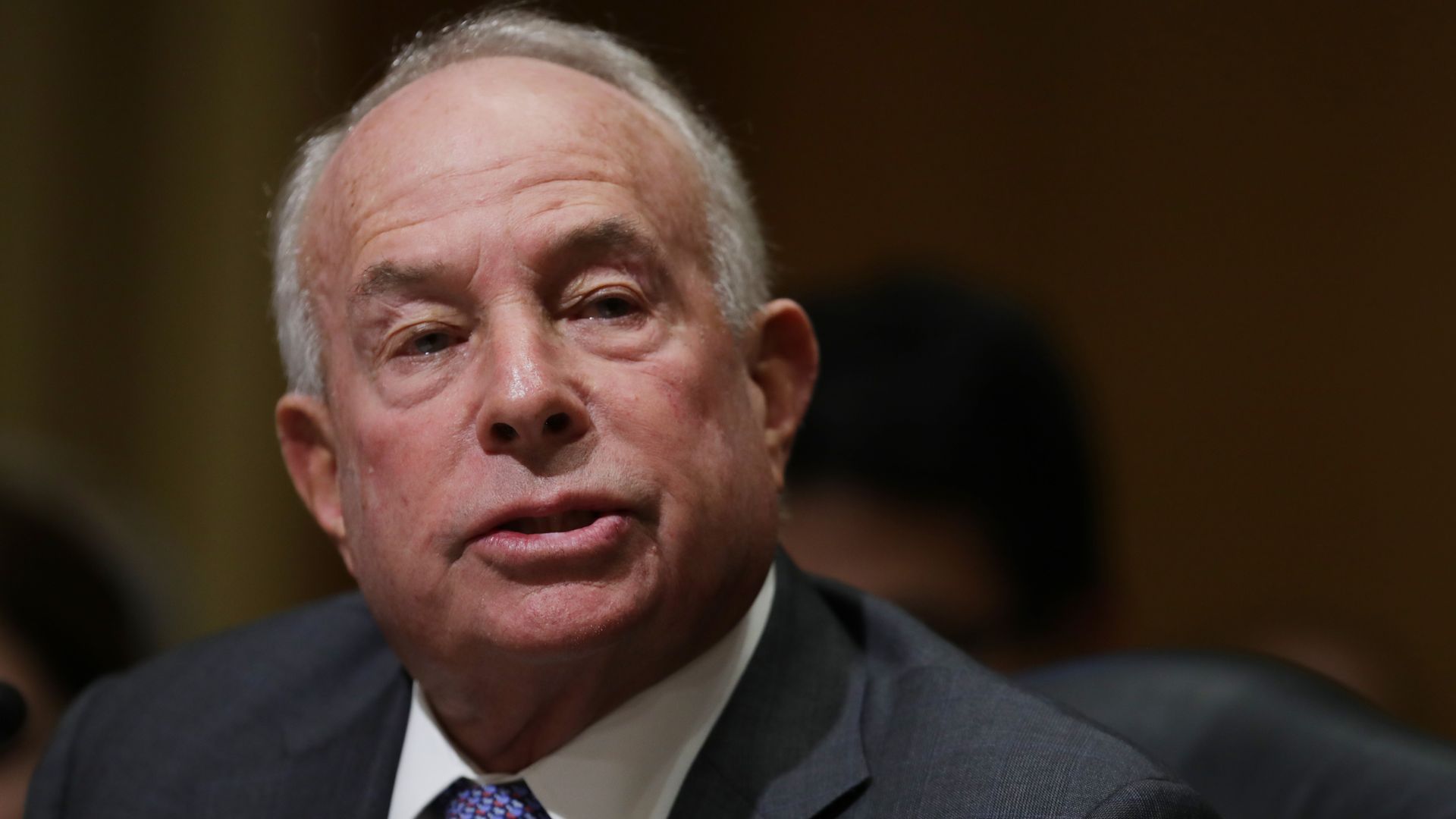 Andrew Saul testifies before a Senate committee in October 2018.