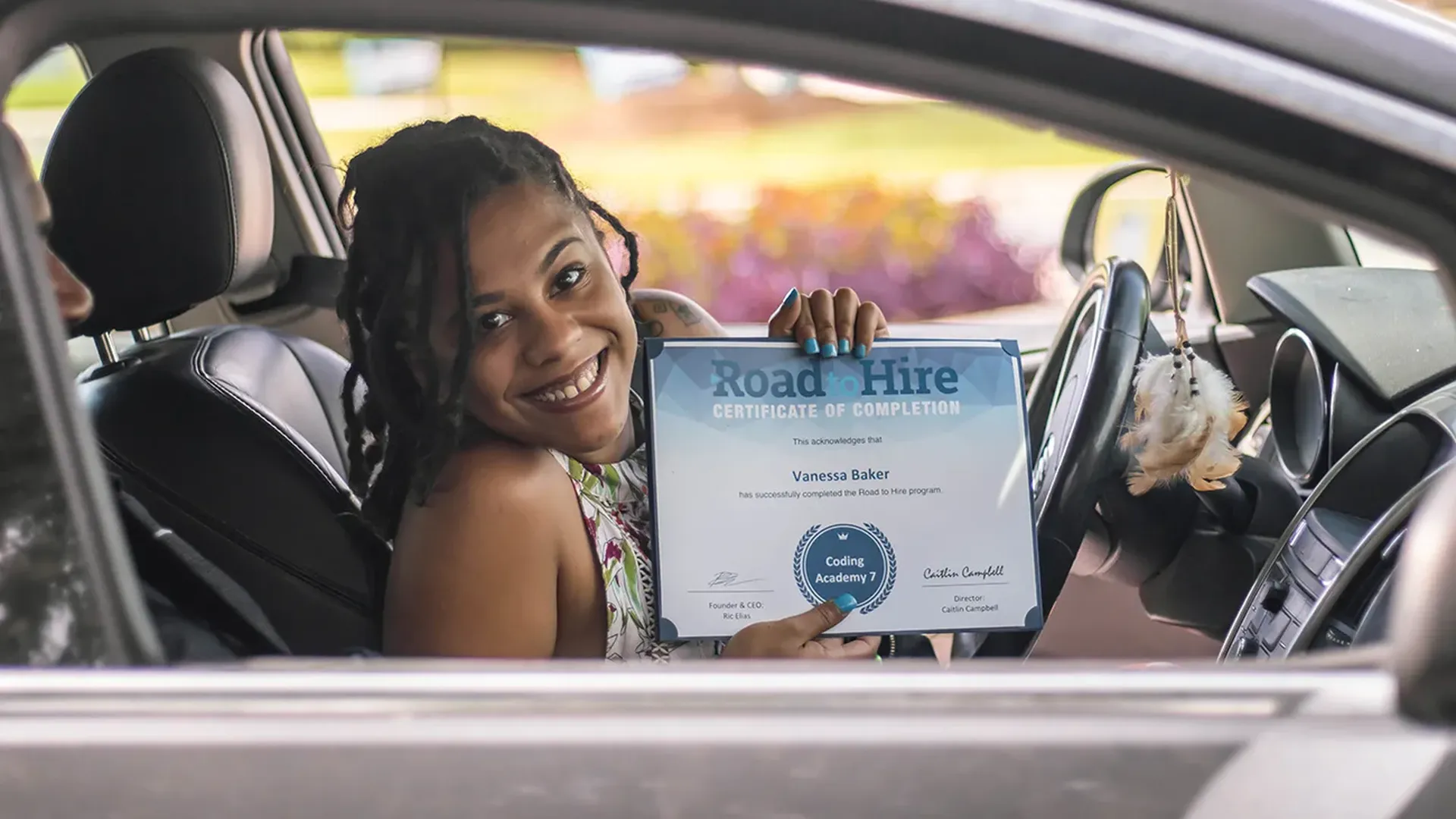 Road to Hire Graduate Vanessa Baker August 2020