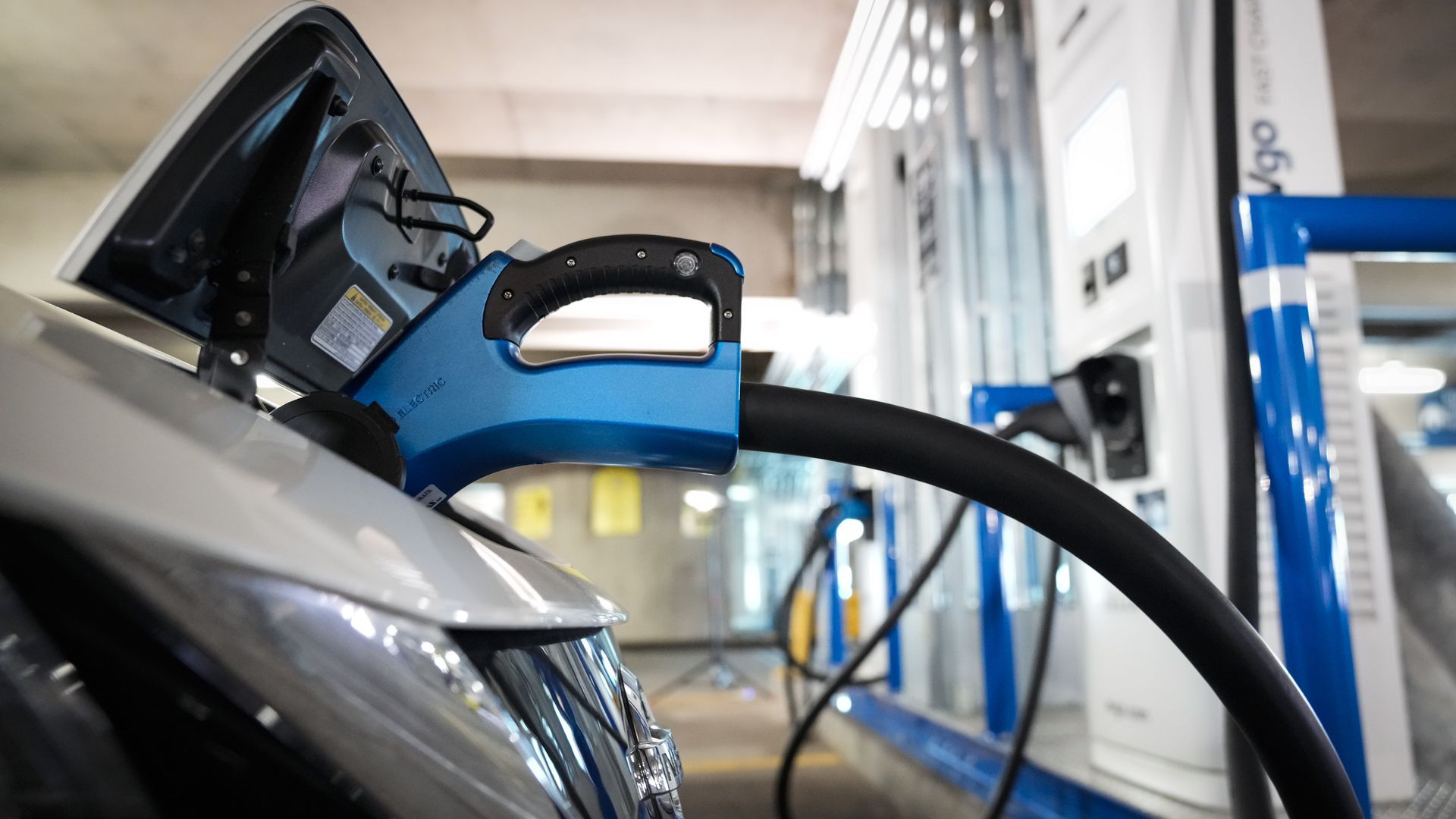 Photo of eV charging station