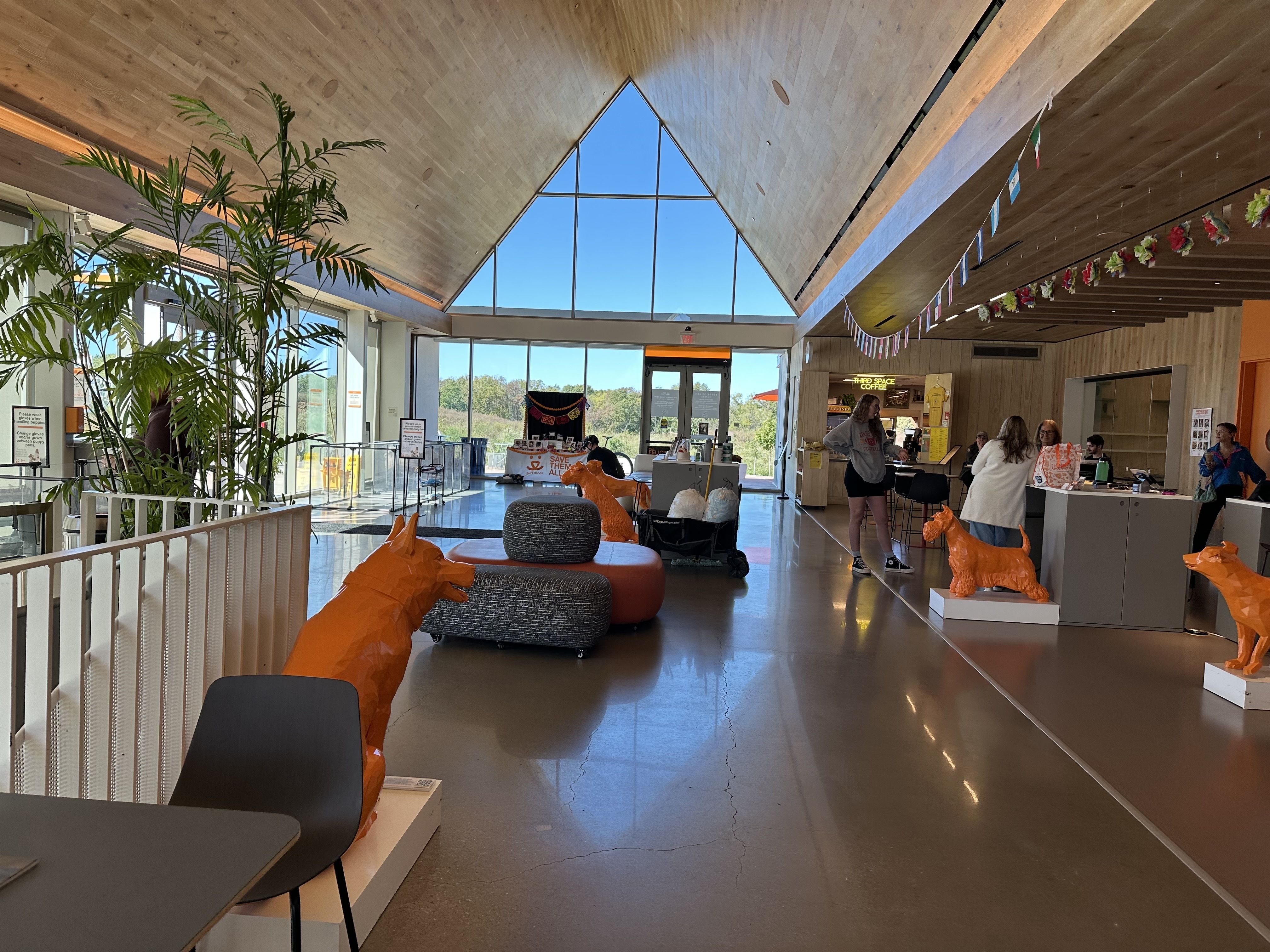 the space at Best Friends Pet Resource Center